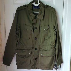 Polo Ralph Lauren Olive Military Utility Jacket